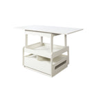 3 in 1 deformed Coffee Tables with Storage Cabinet for Living Room, Coffee Table with  for Dining Room
