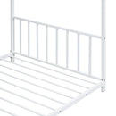 Metal House Platform Bed With Modern Design And Durable Frame