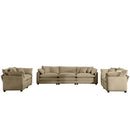 Elegant Oversized Sectional Sofa Set With Deep Seats And Flexible Layout