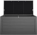 Extra Large Outdoor Patio Storage Deck Box 180 Gallons