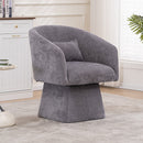 Lounge chair with swivel Gray