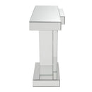 Nysa - 32"H Console Table - Mirrored & Faux Crystals