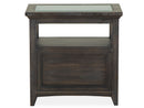 Westley Falls - Chairside End Table - Graphite