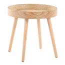 Pebble - Mid-Century Modern Side Table Set - Natural