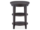 Westley Falls - Round Accent End Table - Graphite