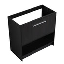 Modern Freestanding Bathroom Vanity With 2 Doors
