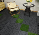 Deck Tiles Corner Ramp Edge for Interlocking PP Flooring | DECKO Lite (2.36" x 2.36" x 0.78") - High End Polypropylene | 100% Recyclable