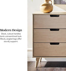 Mid-Century Modern 6-Drawer Dresser, 52 Inch Width