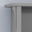 Salinas Bookcase Cape Cod Gray 63 Inch Tall Living Room