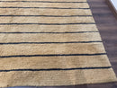 Modern Nepali Rug 13 x 15.6, Palace Size Wool Custom Made Rug, Tan, Large Nepali/Tibetan Carpet