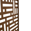 Decorative Freestanding Metal Privacy Screen For Indoor & Outdoor Use