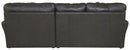 Denali - Italian Leather Match Sectional