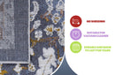 Payas - 8' X 10' Traditional Area Rug - Blue