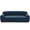 U_Style 85.8' Wide Chenille Fabric 3-Seater Sofa with Tufted Style, Full Sponge Compression Design, with Powder-Free Foam, Pocket Spring for Extra Comfort, 23.6' Seat Depth, No Assembly Required,for L