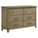 Hazlewood 4-piece Eastern King Bedroom Set Vineyard Oak