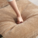 Khaki Chenille Upholstered Accent Chair Bundle Set
