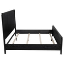 Brookmead Wood Eastern King Panel Bed Black