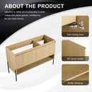 Freestanding Bathroom Vanity & Soft Close Cabinet Doors