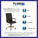 Whitney Black High Back Leathersoft Desk Chair Swivel