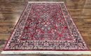 Karastan Rug 5.9 x 9 Red Sarouk