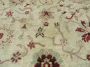 10' X 14' Vintage Hand Knotted Made Indian Agra Wool Rug Vegetable Dyes