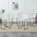 Retro Bar Chairs, Comfortable Stools (Set of 2)