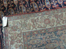 4' X 6' Antique Handmade Turkish Sivas Wool Rug Vegetable Organic Dye Nice Blue