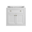James Martin Chicago 30" Single Bathroom Vanity, Glossy White