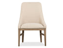 Tristan - Upholstered Arm Chair (Set of 2) - Swiss Coffee