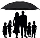 72 Inch Windproof Golf Umbrella Auto Open Double Canopy