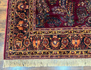 Antique Karastan Rug 8.6 x 12, Wool Pile, Vintage Discontinued Karastan Sarouk Lanamar