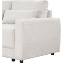 L-shaped Modular Sectional Sofa with Removable Back Cushions and 3 Pillows, Suitable for Living rooms, Offices, and Apartments