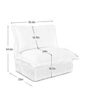 Koala Armless Sofa - Green