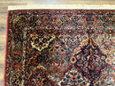 Karastan Rug 5.9 x 9, Multicolor Panel Kirman Rug