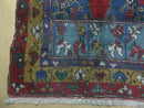 4' X 8' Vintage Handmade Turkish Kazak Pattern Wool Rug Carpet Nice