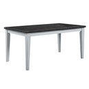Lanton - Dining Table - Natural Marble & Antique White