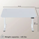 Electric Standing Desk 55x24 Inches Memory Presets