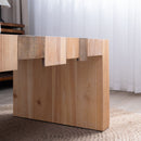 Modern Rustic Coffee Table – 48.2' Rectangular Center Table for Living Room