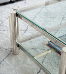 C013A-LEG-Silver,  Silver Stainless Steel