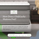King Size Contemporary Memory Foam Hybrid Mattress