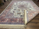 8.8 x 12 Karastan Ivory Hunting Rug