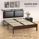 Modern King Size PU Leather Wall Mounted Headboard
