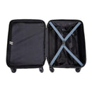 20" Carry on Luggage Lightweight Suitcase, Spinner Wheels, Blue