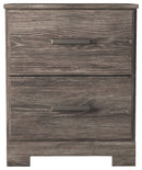 Ralinksi - Two Drawer Night Stand - Gray