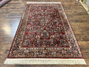 Karastan Rug 5.9 x 9 Red Sarouk