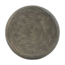 MGO Mushroom Side Table,Wood-like texture, Natural Color