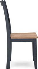 Gesthaven Solid Wood Frame Dining Chair Set 2 White Natural