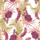 Large Exotic Flowers Wallpaper