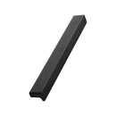 Brushed Matte Black "Elan" Knob and Drawer Pulls