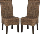 Safavieh Avita Natural Wicker 18 Inch Dining Chair